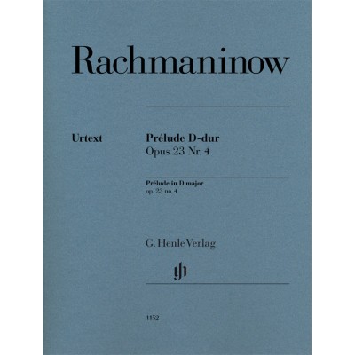 Rachmaninov S. - Prelude D-dur Op.23 N°4 - Piano