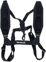 Soft Harness Cross Strap Sax Noir