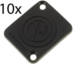 DBA Blanking Plate 10x Black