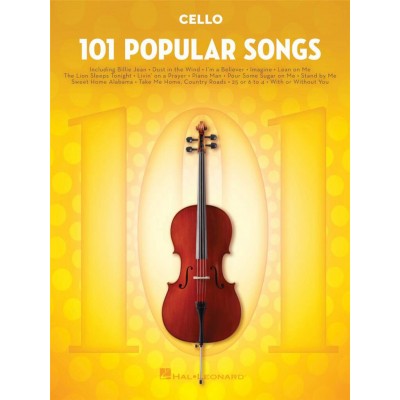 101 Popular Songs - Violoncelle