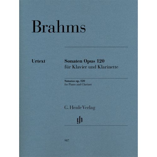 Brahms J. - Klarinettensonaten Op.120 - Clarinette & Piano