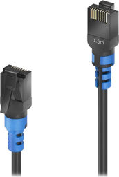 FI-PC100-015 Cat.6a Cable 1.5m Black