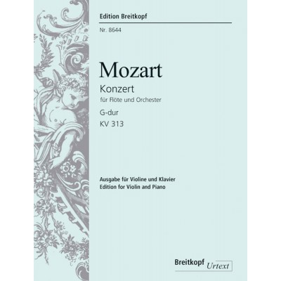 Moz W.A. - Concerto Pour Flute En Sol Majeur Kv 313 - Flute, Piano