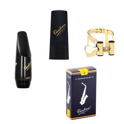 Pack Bec de Saxophone Alto AP3 Profile + Ligature LC57DP + Anches SR213