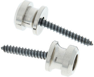 Strap Button chrome