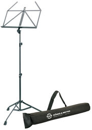 107 Music Stand Black Set Noir