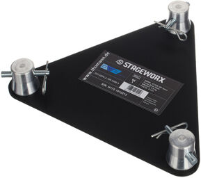 DT23B-BP Deco Truss Base Plate Noir