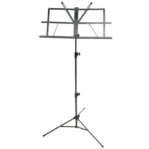 MSN Pupitre Lyre Pliable avec Sac de transport - Noir