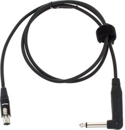 WL Cable Shure Angled Noir