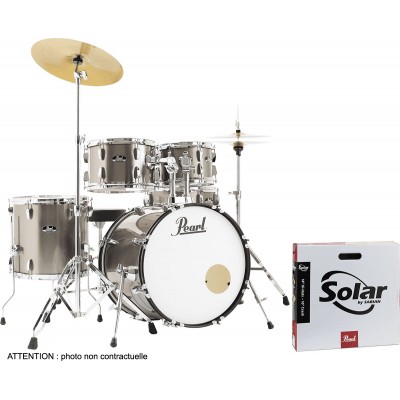 Roadshow Fusion 20 + Pack Solar Sabian Bronze Metallic