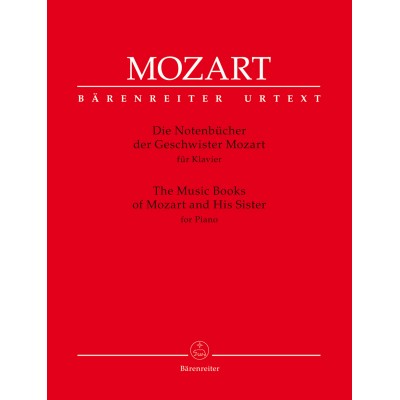 Mozart W.a. - The Music Books Of Mozart And His Sisters - Piano