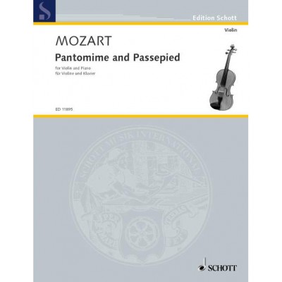 Mozart - Pantomime And Passepied KV 299 B Anh. 10 - Violon et Piano