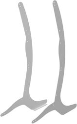 3-Tier Mantis Brackets White