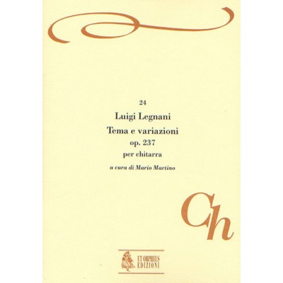 Legnani L. - Tema E Variazioni Op.237 - Guitare