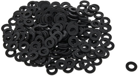 Rack Screw Washer M6 BK 250x Noir