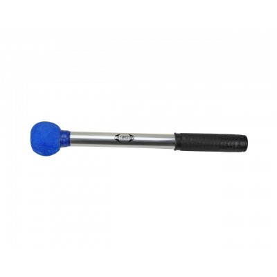 C-BS02blue Mailloche De Surdo Bleue Aluminium 30CM