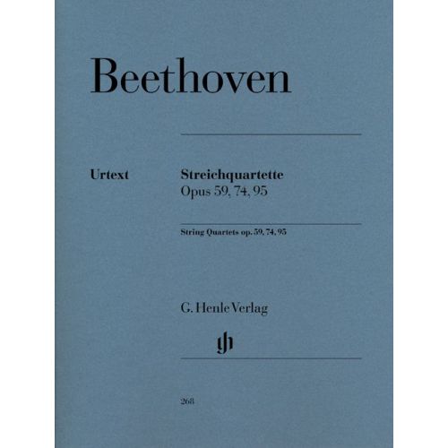 Beethoven L.V. - String Quets Op. 59, 74, 95