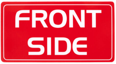 Tourlabel Front Side Rouge