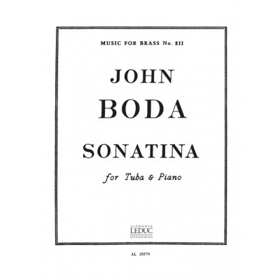 Boda John - Sonatina For Tuba & Piano