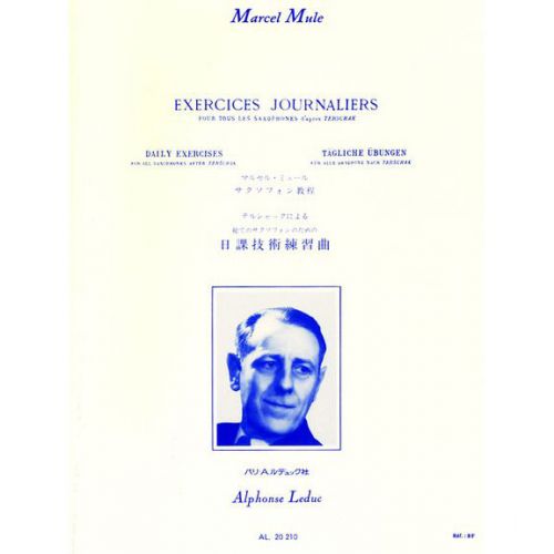 Mule M. - Exercices Journaliers D'apres Terschack - Tous Saxophones