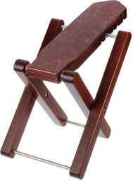 OWFS-1WR Wooden Foot Stool Wine Red