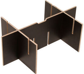Dividing Wall Set 40H2 2/1 Brown