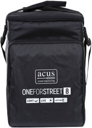 Oneforstreet 8 Bag Noir avec inscription ACUS