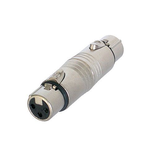 NA3ff - Adaptateur XLR 3 Femelle / XLR 3 Femelle