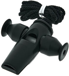 Samba Whistle Black black