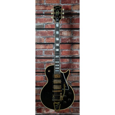 Les Paul Custom 1957 Reissue 3-Pickup Bigsby Light Aged Ebony CSHR