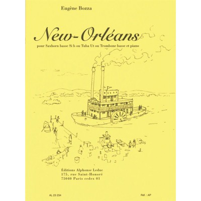 Bozza E. - New Orleans - Trombone Basse (tuba) et Piano