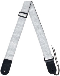 Guitar Strap Retro 1956 Blanc