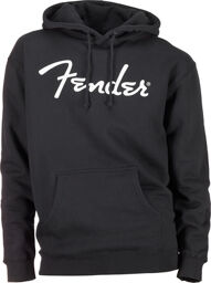 Hoody with Logo XL noir avec logo blanc