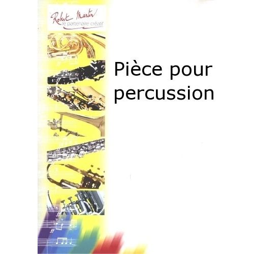 Brouquieres J. - Pice Pour Percussion