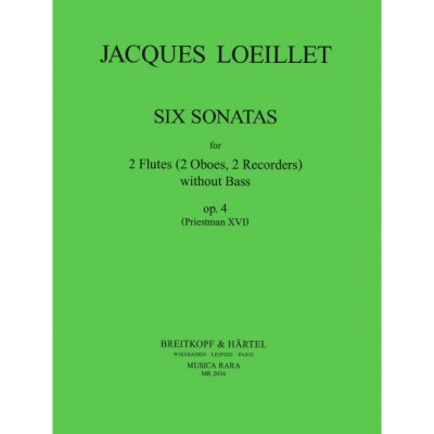 6 Sonatas Op. 4