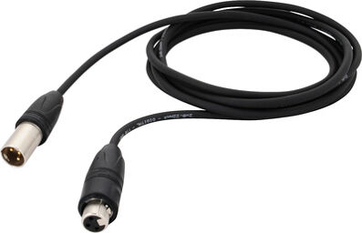 DMX AES/EBU Cable 3,0 noir