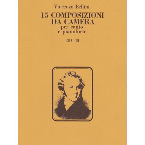 Bellini 15 Composizioni Da Camera Chant/piano