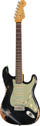 60 Strat ABLK Heavy Relic Noir