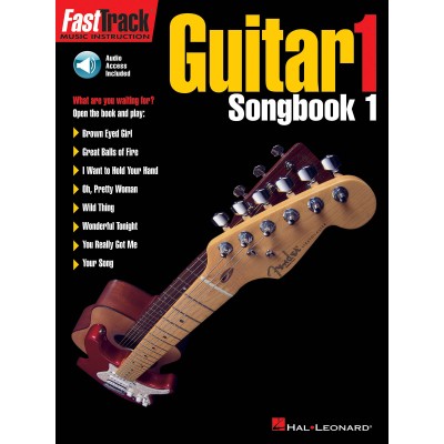 FAST TRACK GUITAR - LEVEL 1 SONGBOOK VOL.1 + AUDIO EN LIGNE - GUITAR TAB