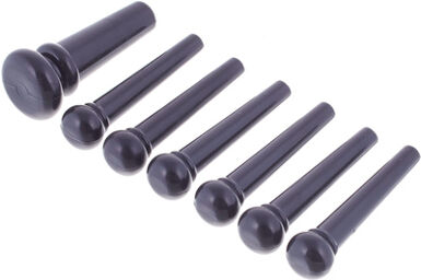Bridge Pins Set Black Noir