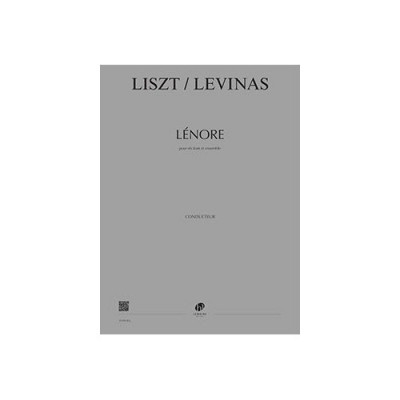 Levinas - Lenore - Récitant et Orchestre
