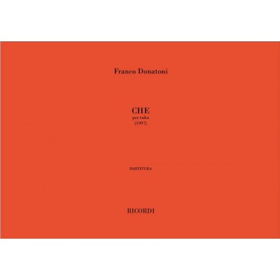 Donatoni Franco - Che - Tuba