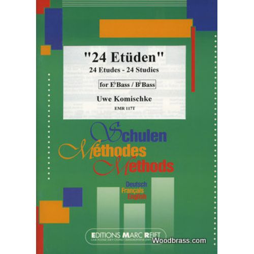 Komischke Uwe - 24 Studies For Eb Bass /BB Bass