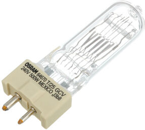 T25 64670 500W GY9.5 240V 3000 K