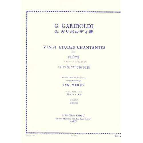 Gariboldi G. - 20 Etudes Chantantes Op. 88