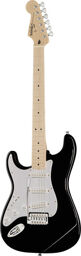Sonic Strat MN LH Black Noir
