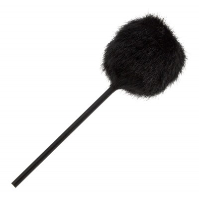 209BLk - Batte Fourrure Noir - Tige Noir