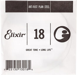 Elixir .018 Plain Steel