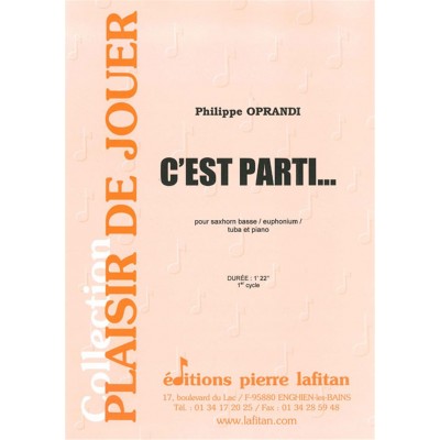 Oprandi Philippe - C'est Parti - Tuba & Piano
