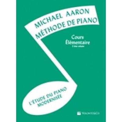 Aaron - Methode De Piano - Cours Elementaire Vol.3